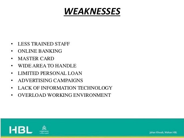 Habib bank limited swot analysis swot analysis of hbl pdf